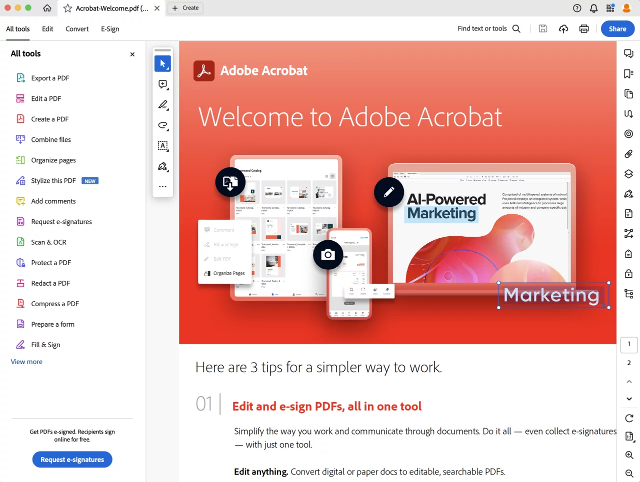 Adobe Acrobat Pro: Overview of its Functional, Technical, and Managerial Characteristics