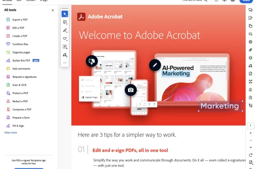 Adobe Acrobat Pro: Overview of its Functional, Technical, and Managerial Characteristics