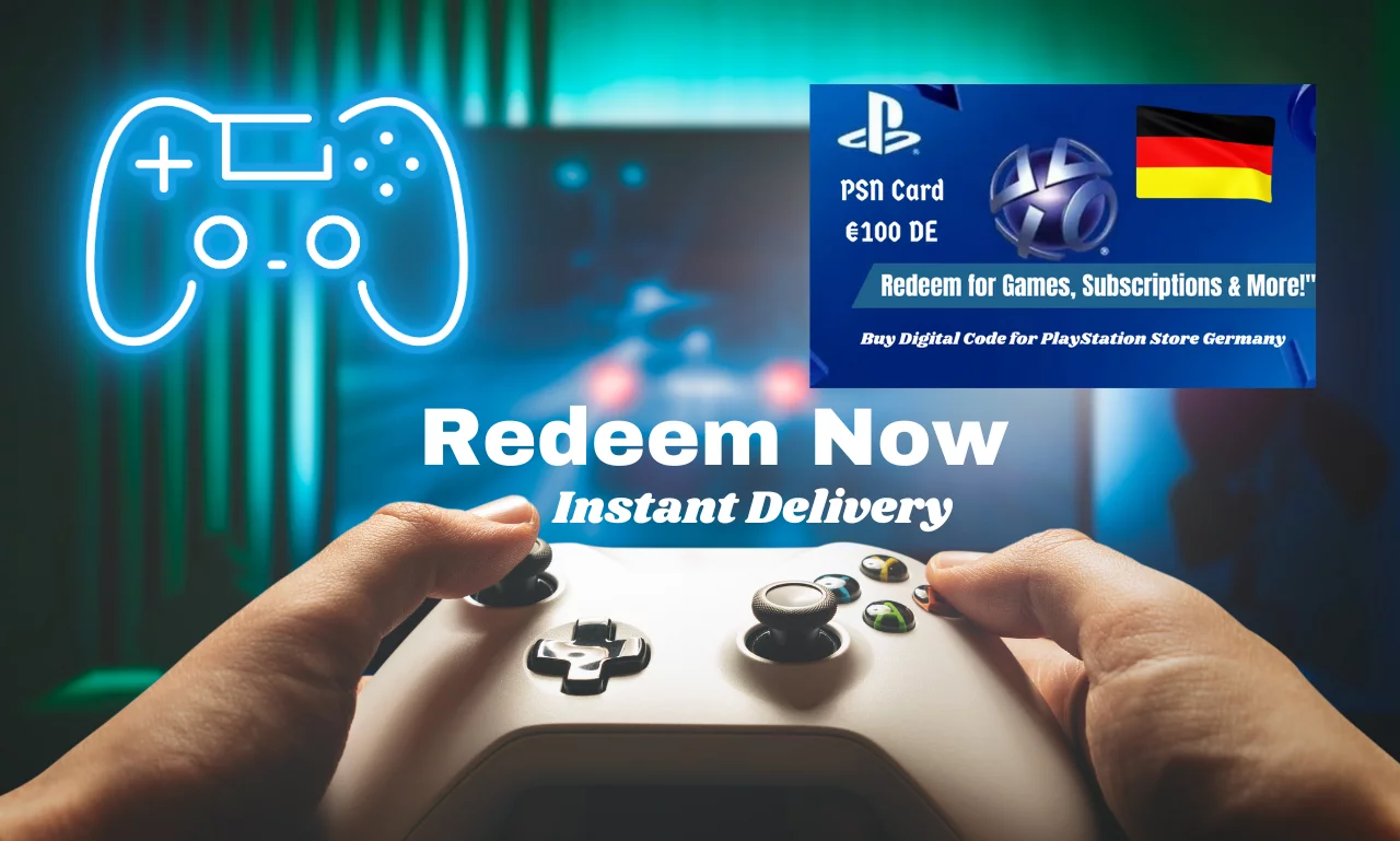 PlayStation Network Card €100 DE: Unleash a Universe of Digital Play