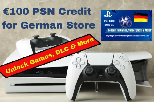Buy PlayStation Network Card €100 DE: The Clever Option for PlayStation Gamers