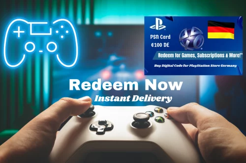 PlayStation Network Card €100 DE: Unleash a Universe of Digital Play