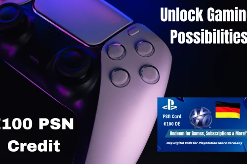 PlayStation Network Card €100 DE: Unlock a World of Gaming Possibilities
