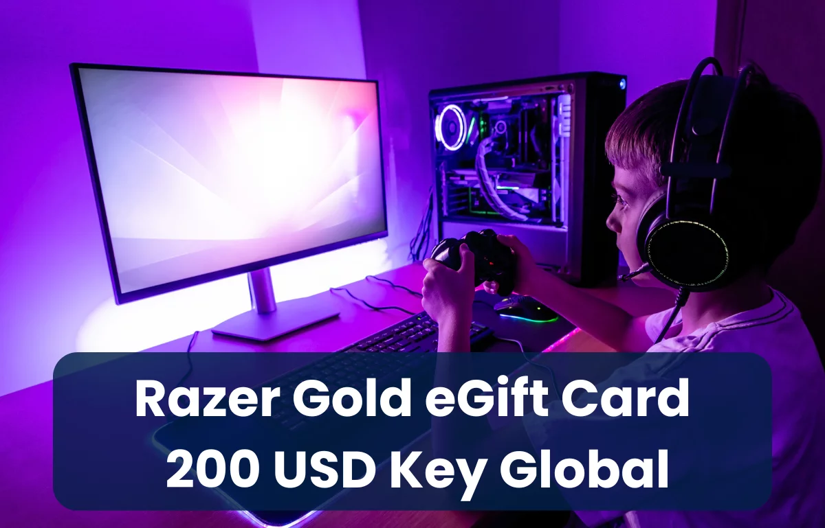Razer Gold eGift Card 200 USD Key Global: Your Ultimate Gaming Currency